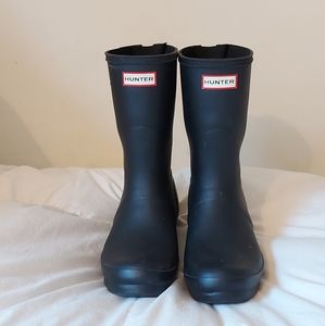 Hunter Original Short Back Adjustable Rain Boots